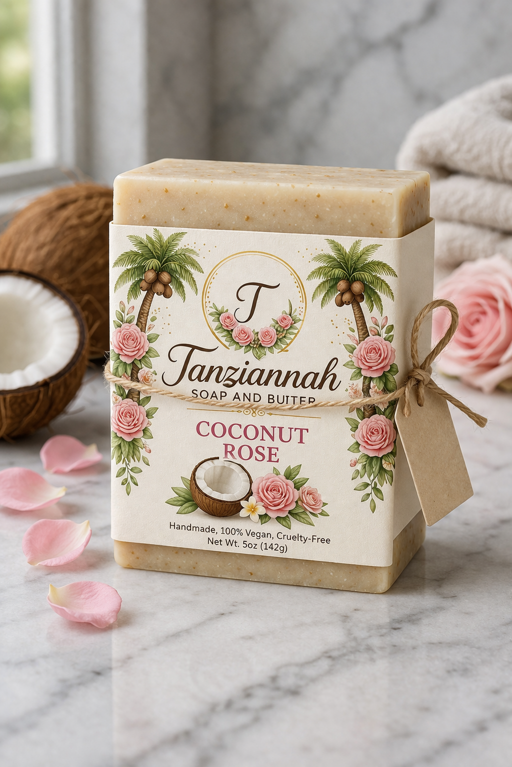 Coconut Rose Soap