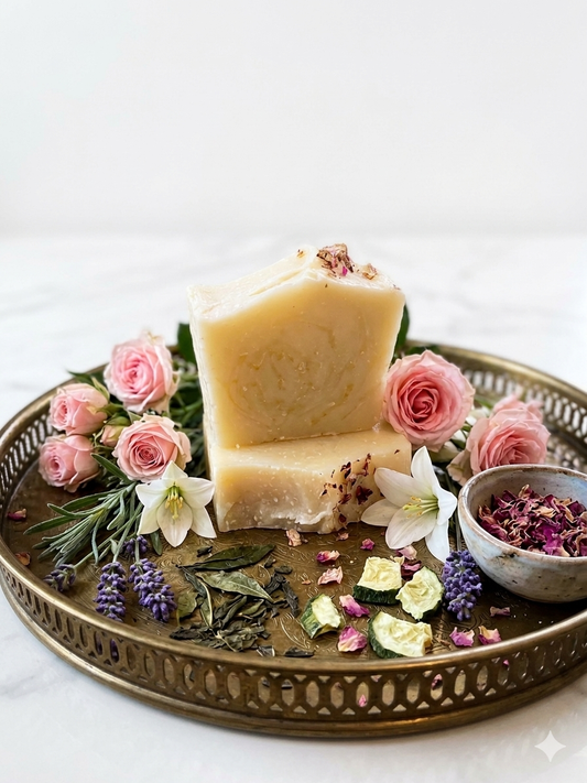 Green Tea and Cucumber bar soap