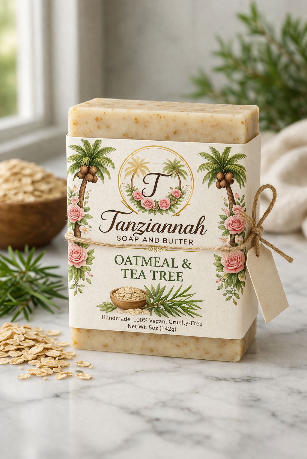 Oatmeal and Tea Tree Soap