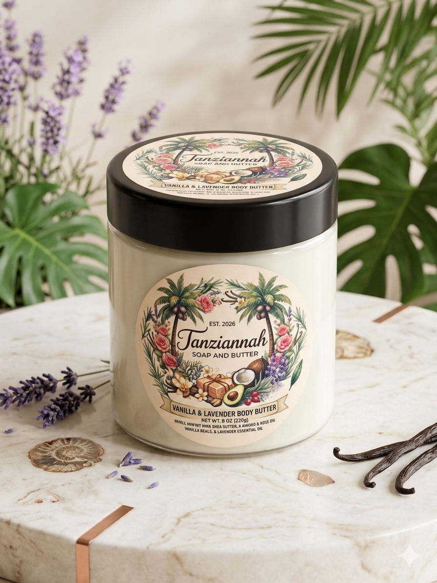 Vanilla & Lavender Botanical Body Butter