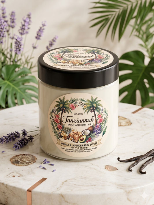 Vanilla & Lavender Botanical Body Butter
