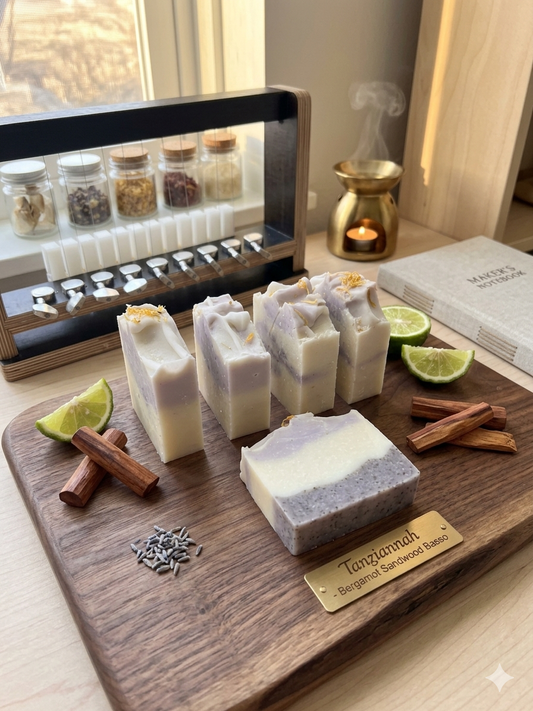 Bergamot Sandalwood Basso Artisanal Soap